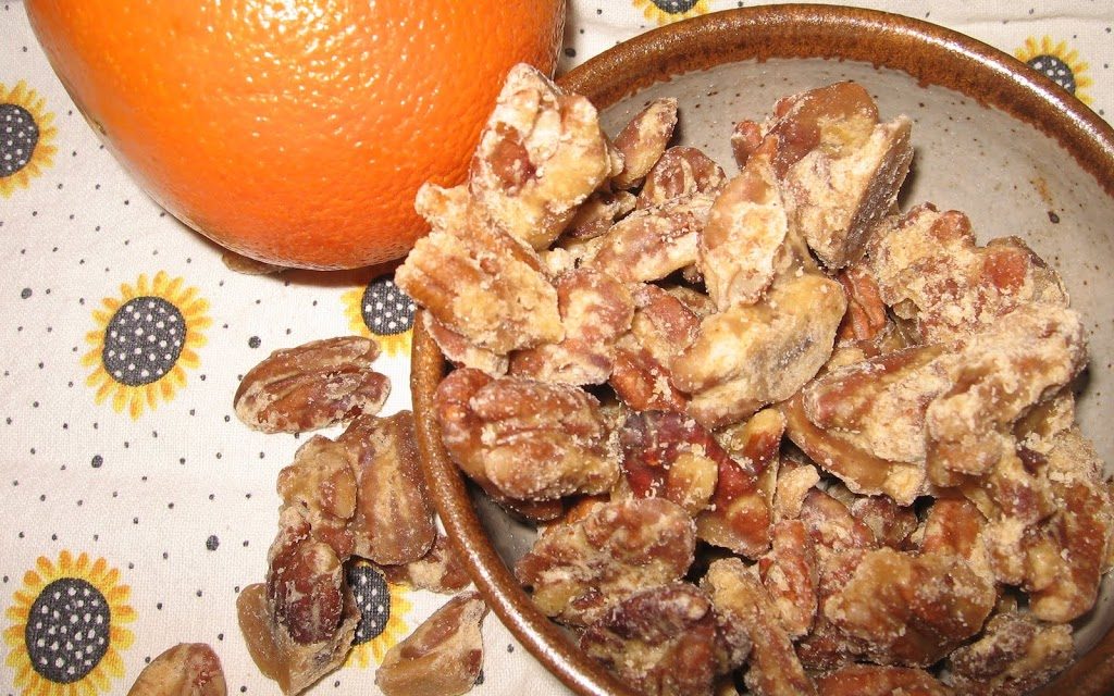 Orange-Glazed Pecans