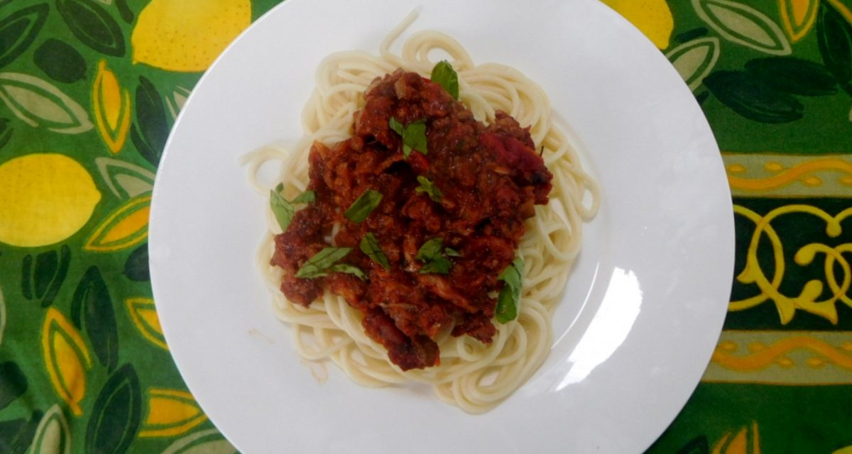 Turkey Vegetable Bolognese