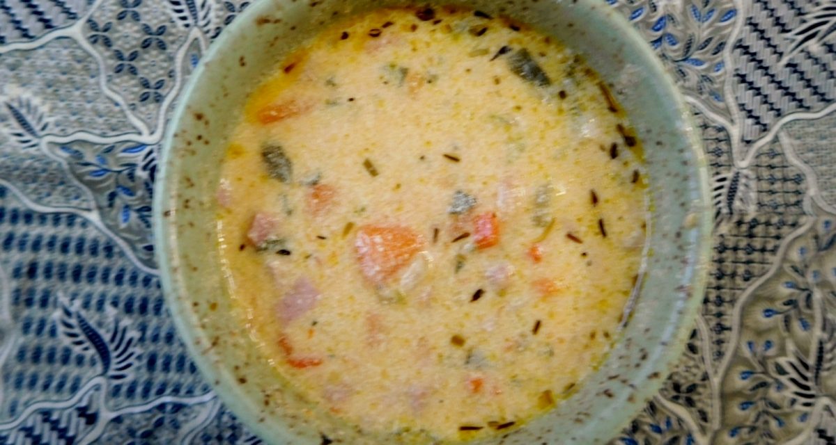 Sweet Potato and Ham Chowder